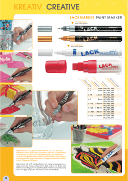Lack Marker - ratioplast GmbH