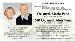 Dr. med. Maria Penz MR Dr. med. Alois Penz