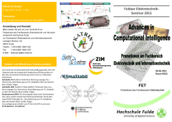 Fuldaer Elektrotechnik- Seminar 2015