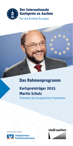 Das Rahmenprogramm