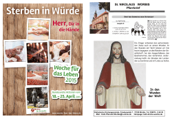 19.04.2015-26.04.2015 - Katholische Kirchengemeinde St.Nikolaus