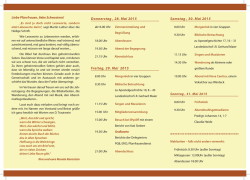Jahrestagung PFB e.V. 2015
