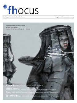 fhocus Nr. 26 / M&auml;rz 2015