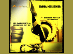 Irina Meissner - Core Yoga Fusion - Do. 17:15