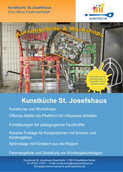 Kunstküche St. Josefshaus - Startseite Kunstkueche St Josefshaus
