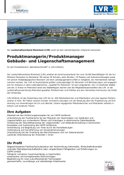 in Gebäude- und Liegenschaftsmanagement (PDF - LVR