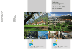 Informations-Flyer