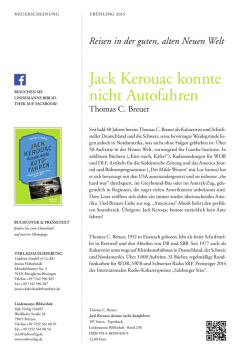 Jack Kerouac konnte nicht Autofahren