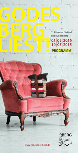 Godesberg liest Programmheft 2015 als PDF