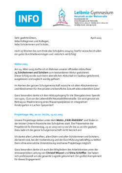 LG-Info April 2015 - Leibniz