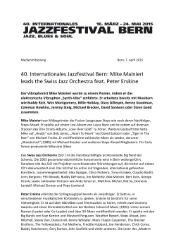 07.04.2015 M. Mainieri, Swiss Jazz Orchestra, P. Erskine