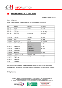 INFORMATION - Gymnasium Heidberg