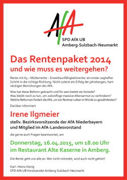 Irene Ilgmeier - SPD Ortsverein Ensdorf