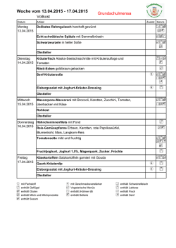 Grundschulmensa - Bildungszentrum Bonndorf