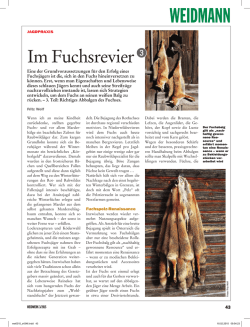 Im Fuchsrevier, Teil 3
