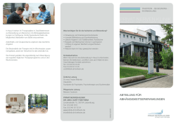 PRIVAT-NERVEN-KLINIK - KLINIK DR. FONTHEIM LIEBENBURG