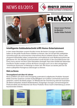 revox neuer partner 03_2015.indd
