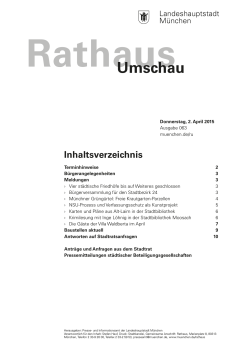 Rathaus Umschau 063 vom 02.04.2015 (PDF) › Vier