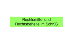 Rechtsmittel und Rechtsbehelfe im SchKG (PDF, 62 KB)