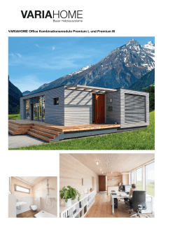 VARIAHOME Office Kombinationsmodule Premium L und Premium M