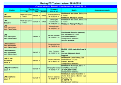 Fichier convocation 18 et 19 avril 2015