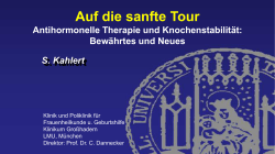 Auf die sanfte Tour - Klinikum der Universität München