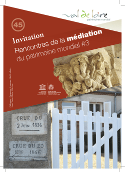 Invitation - Val de Loire