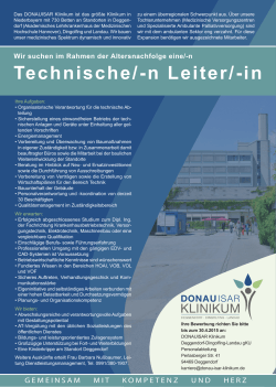 Technische/-n Leiter/-in