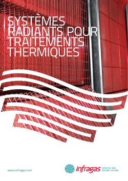 systèmes radiants pour traitements thermiques