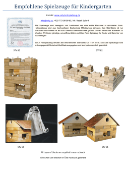 PDF-Katalog - Spielzeug aus Holz