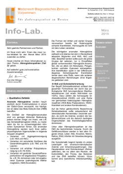Info-Lab. M&auml;rz 2015