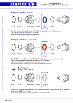 Drehgelenk EA 075 ( + SSB 16 )