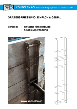 GRABENSPRIESSUNG: EINFACH & GENIAL