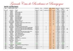Grands Crus de Bordeaux et Bourgogne