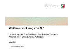 März 2015 - Bildungsportal NRW