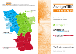 AnzeigerTRIO oberaargau - Anzeiger Langenthal und Umgebung