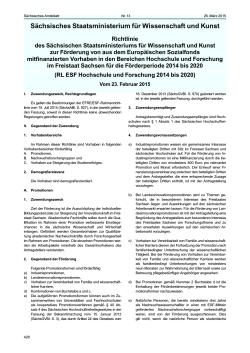 Sächsisches Amtsblatt mit Amtlichem Anzeiger 13/2015