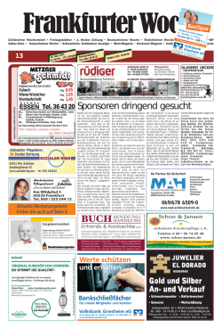 - Frankfurter Woche