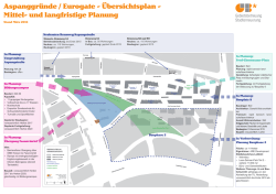 Aspanggründe / Eurogate - Übersichtsplan - Mittel