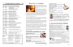 Bienvenue dans la famille de Jésus