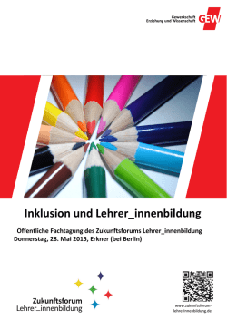 Inklusion und Lehrer_innenbildung