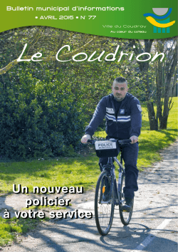 Coudrion n° 77, avril 2015