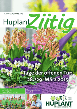 Huplant-Ziitig