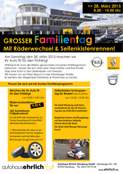 GROSSER Familientag