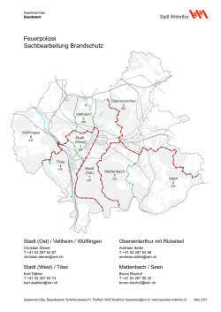 Feuerpolizei Sachbearbeitung Brandschutz