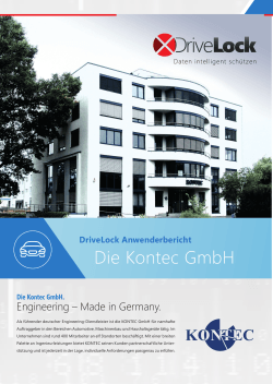 Die Kontec GmbH - UBM is a global