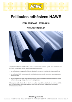 Preisliste Januar 2001 Detail D+F mit 7190 - HAWE
