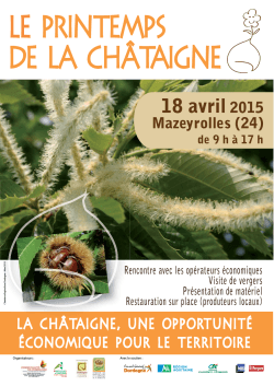 Fete de la chataigne - CA Charente Perigord