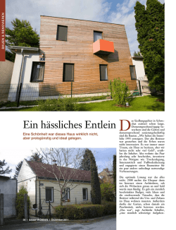 Ein h&auml;ssliches Entlein