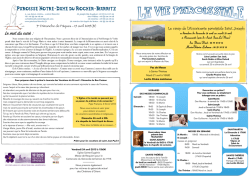 Feuille paroissiale mis &agrave; jour le 17/04/2015